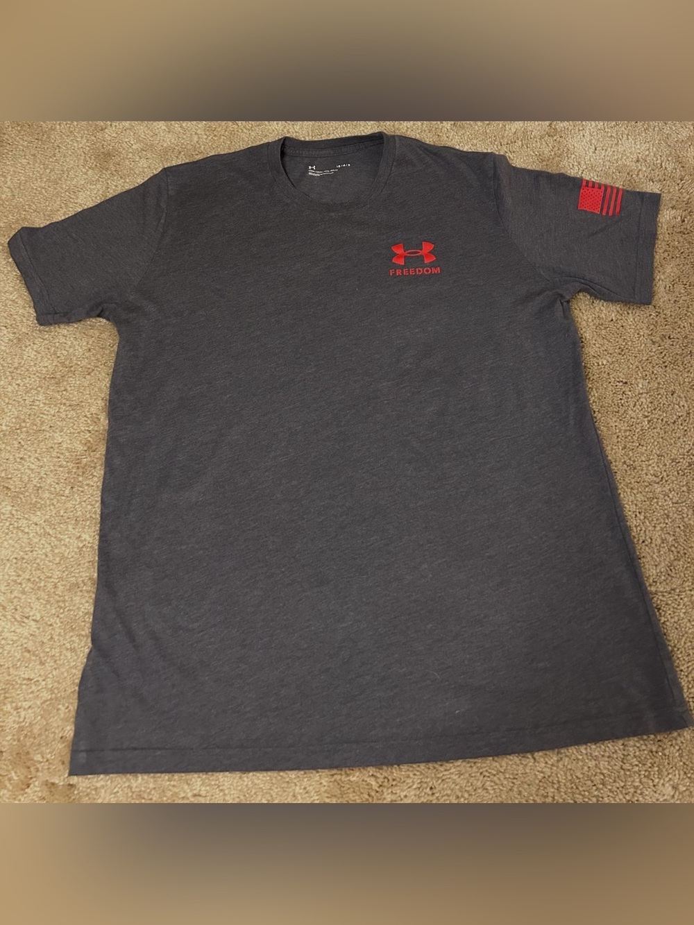 Under Armour Freedom Tshirt Size Adult Large